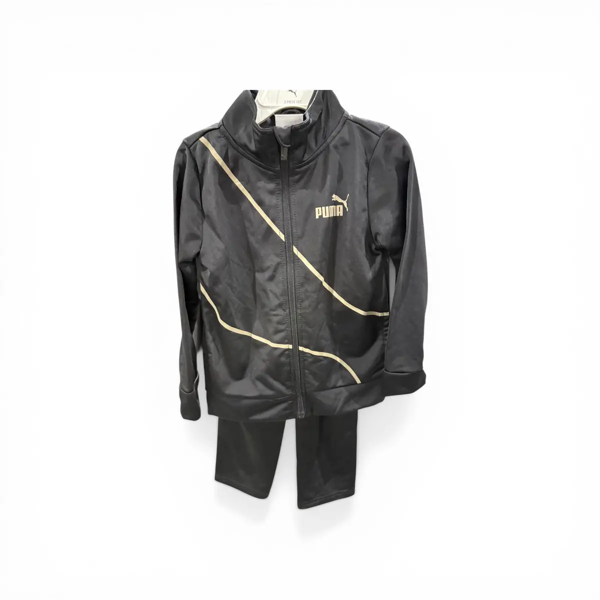 Puma Toddler Black Track Suit 1
