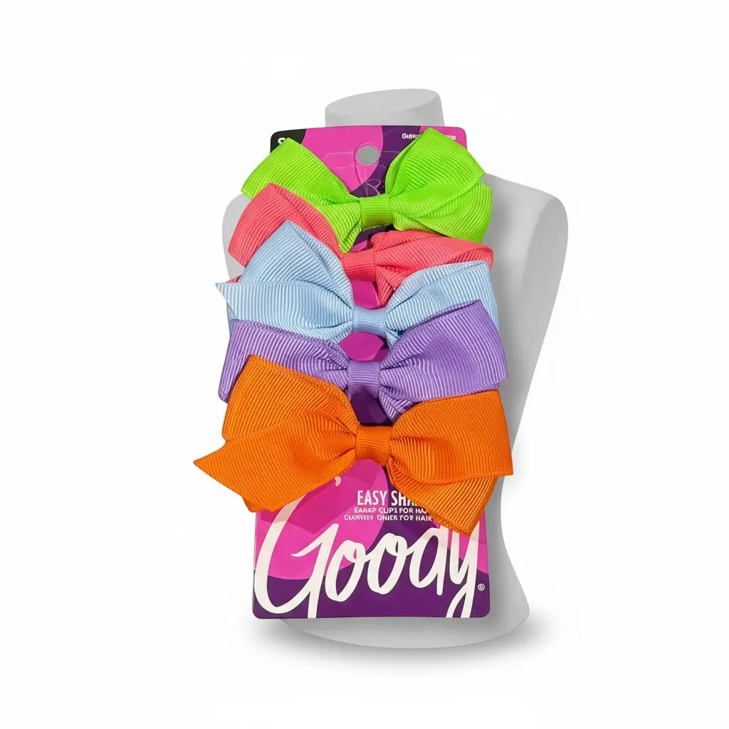 5 Pack Goody Bows Neons 1