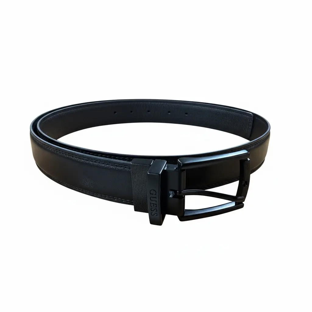 Guess Men’S Reversible Black Belt 1