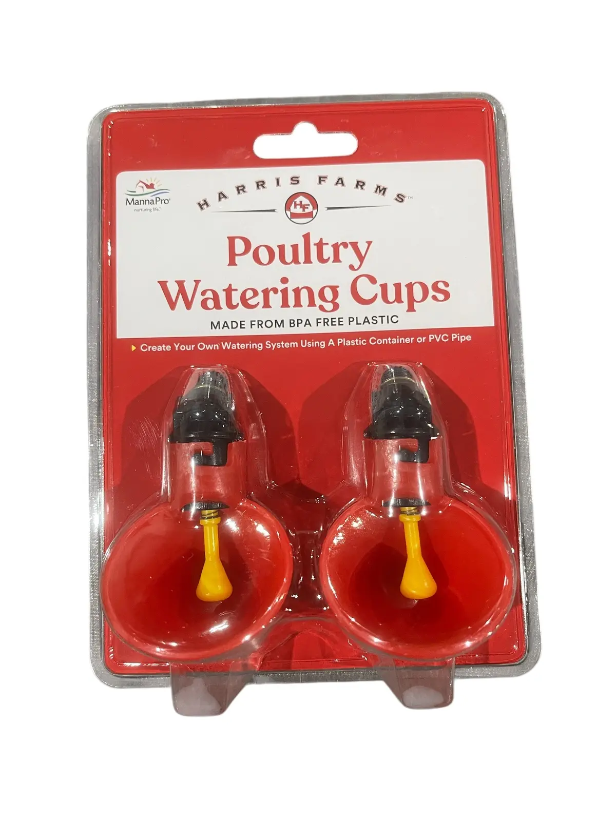 Harris Farms, Poultry, Watering Cups, 2 Pack 1