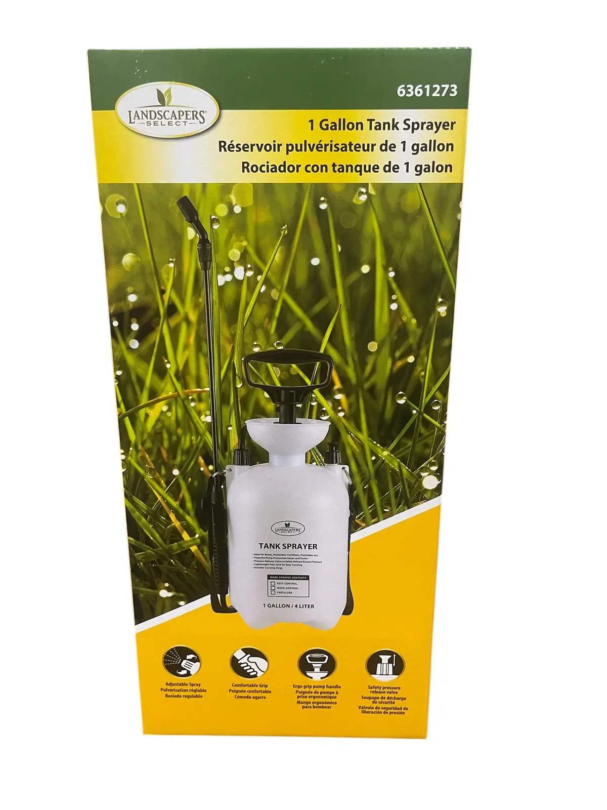 Landscapers Select, 1 Gallon, Tank Sprayer, 6361273 1