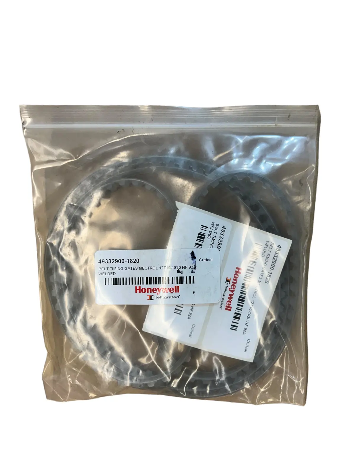 Honeywell Intelligrated, 49332900-1820, Timing Belt, (12T10-1820), Hf 92A 1