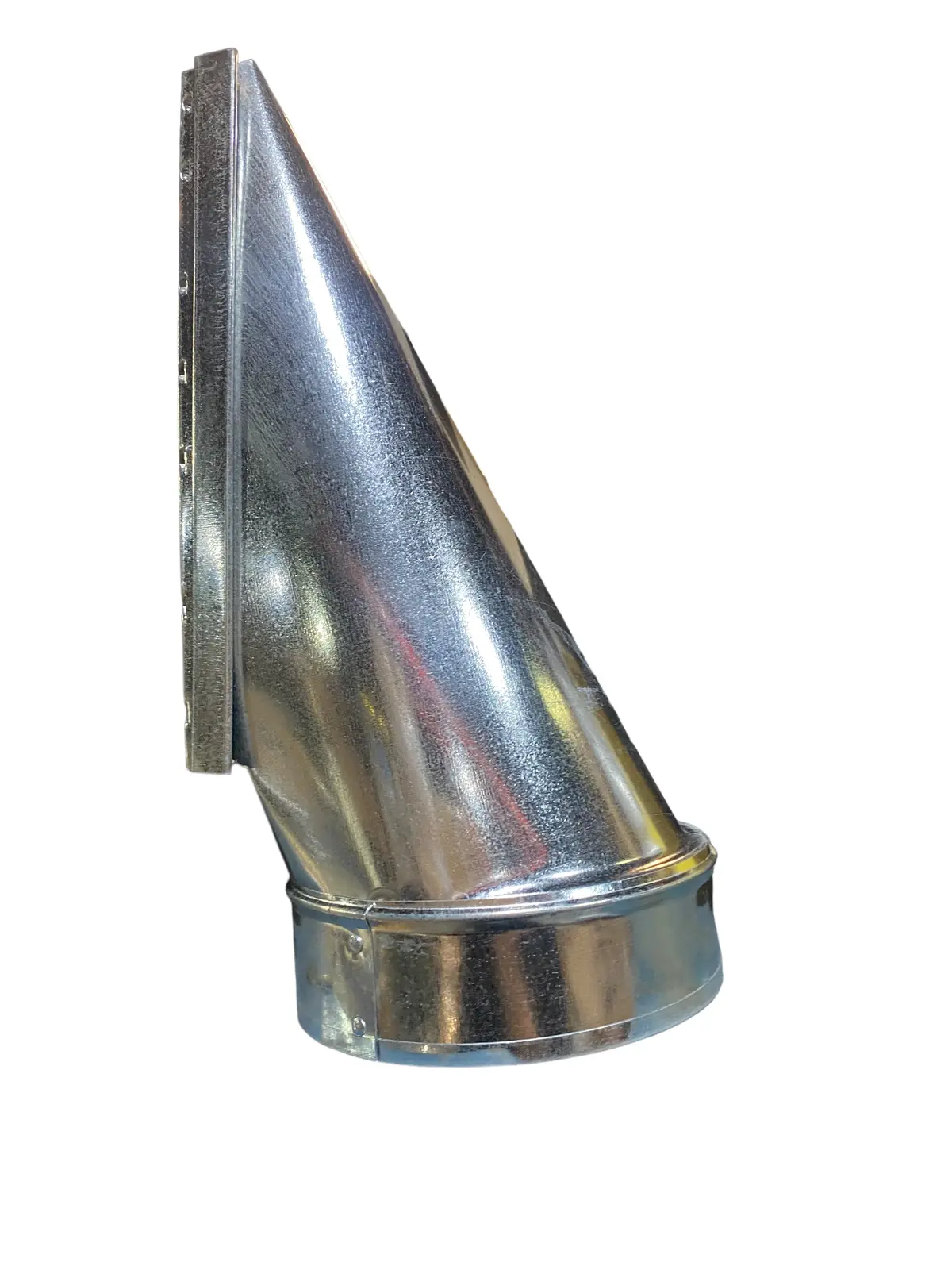 Hcp 67121060Wb 2-1/4" X 10" X 6" Center Boot Duct Fitting 1