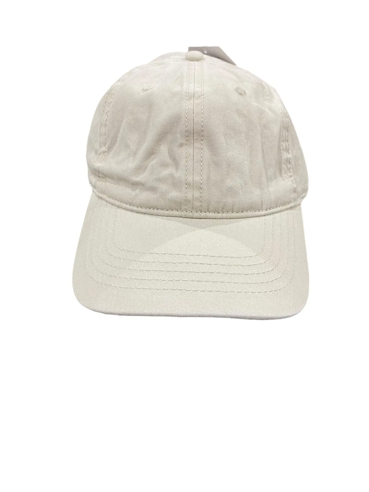Time And Tru, Women's, Washed, Cotton, Twill, Baseball, Hat, Khaki 1