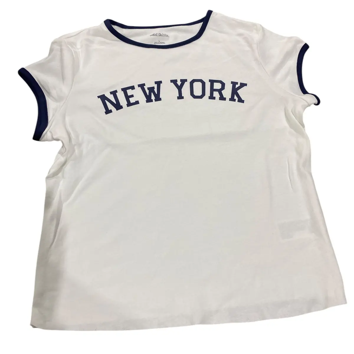 Women's, Wild Fable, New York, Cap Sleeve, Graphic, T-Shirt 1