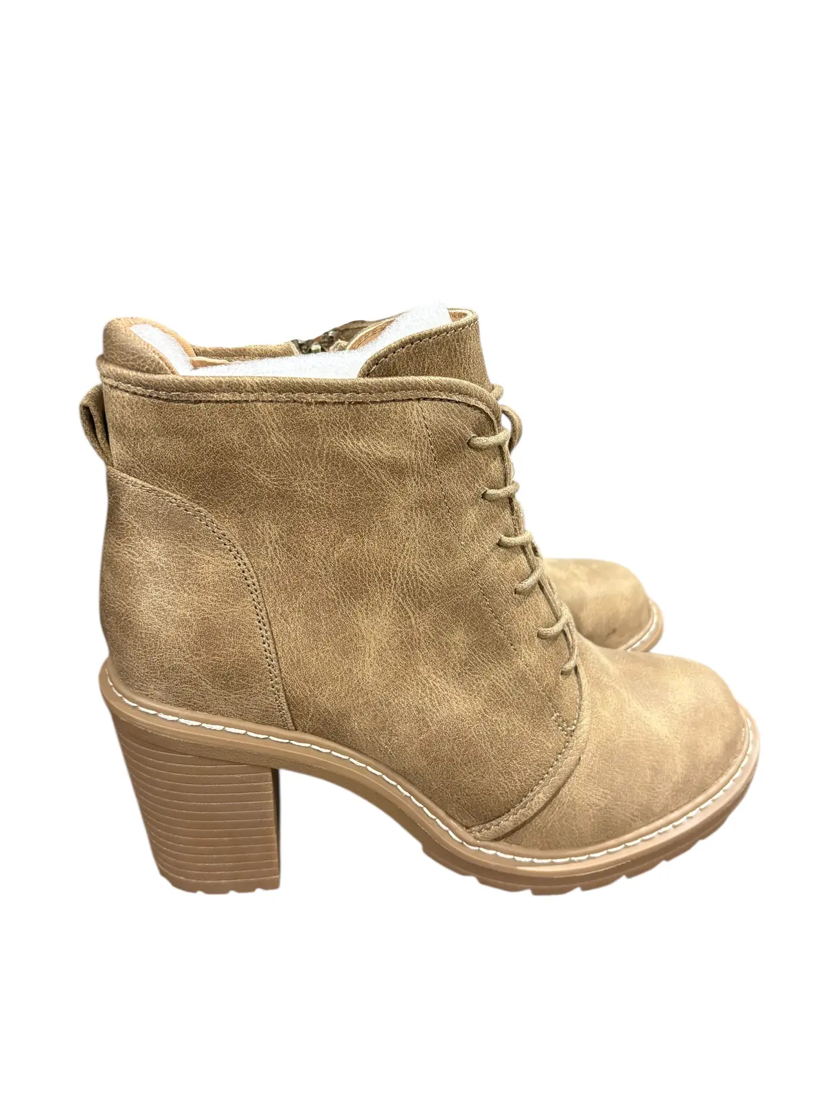 Corky's, Broomstick, Booties, Tan 1