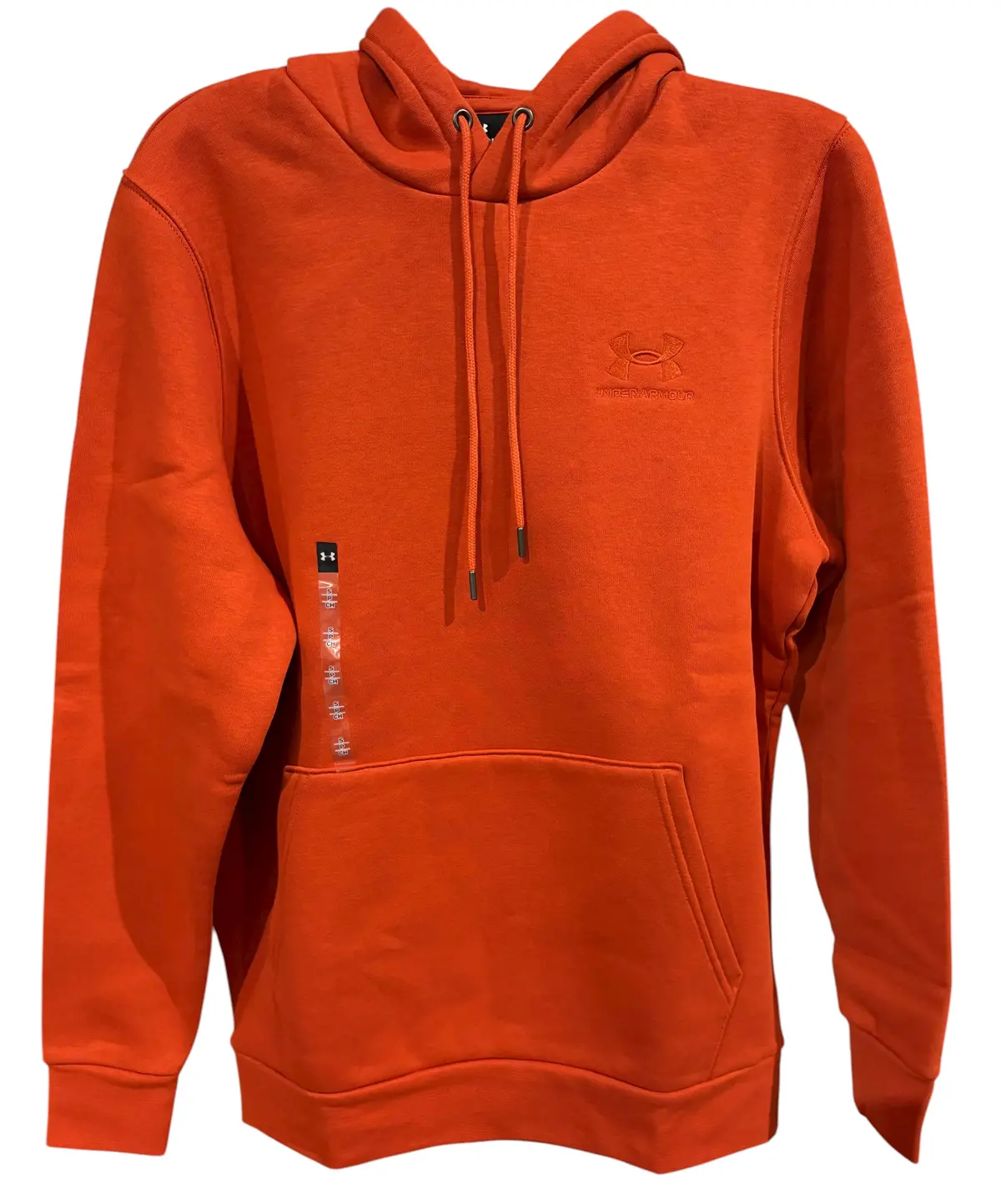 Under Armour, Men's, Icon, Fleece, Hoodie, Orange 1