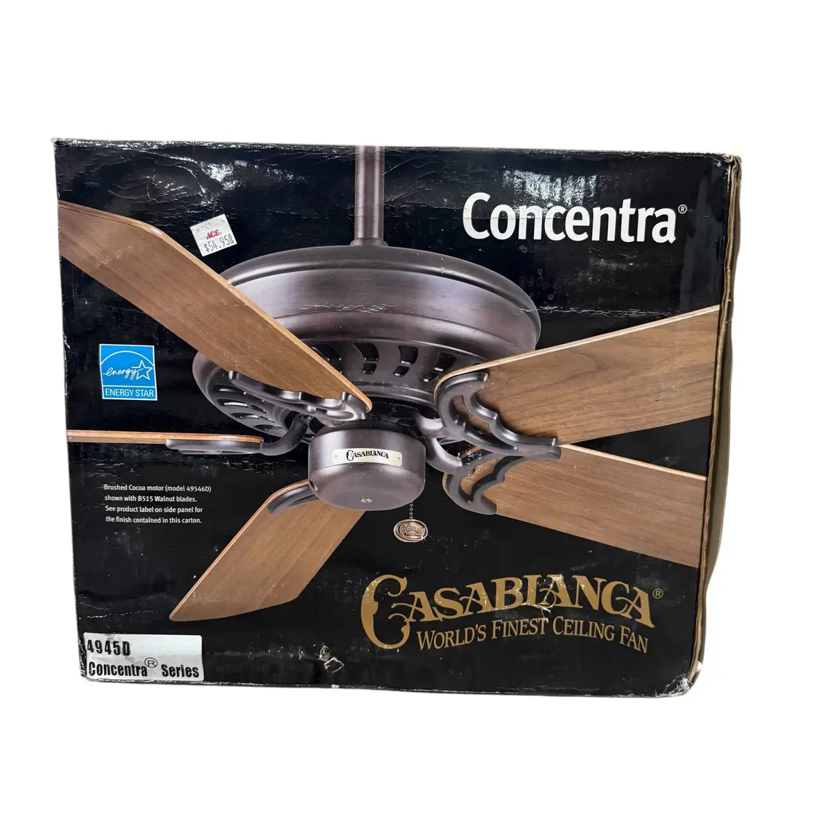 Concentra, 4945D, Casablanca Celing Fan (Motor Only) 1