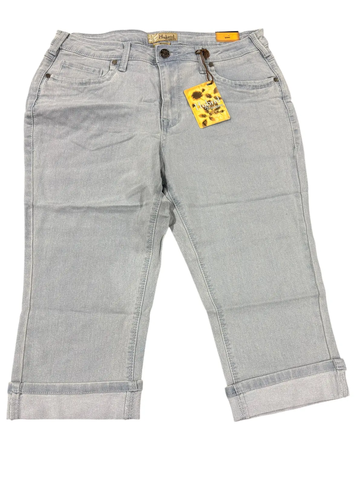 Hybrid & Company, Women's, Stretchy, Slim Fit, Denim, Capri, Size 13 1