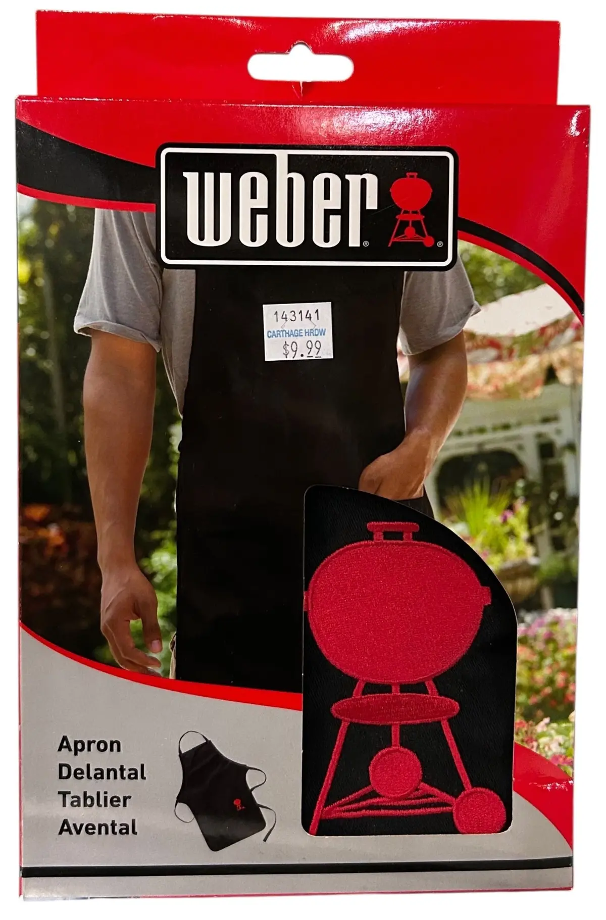 Weber 6533, Black Apron, Custom Fit 1