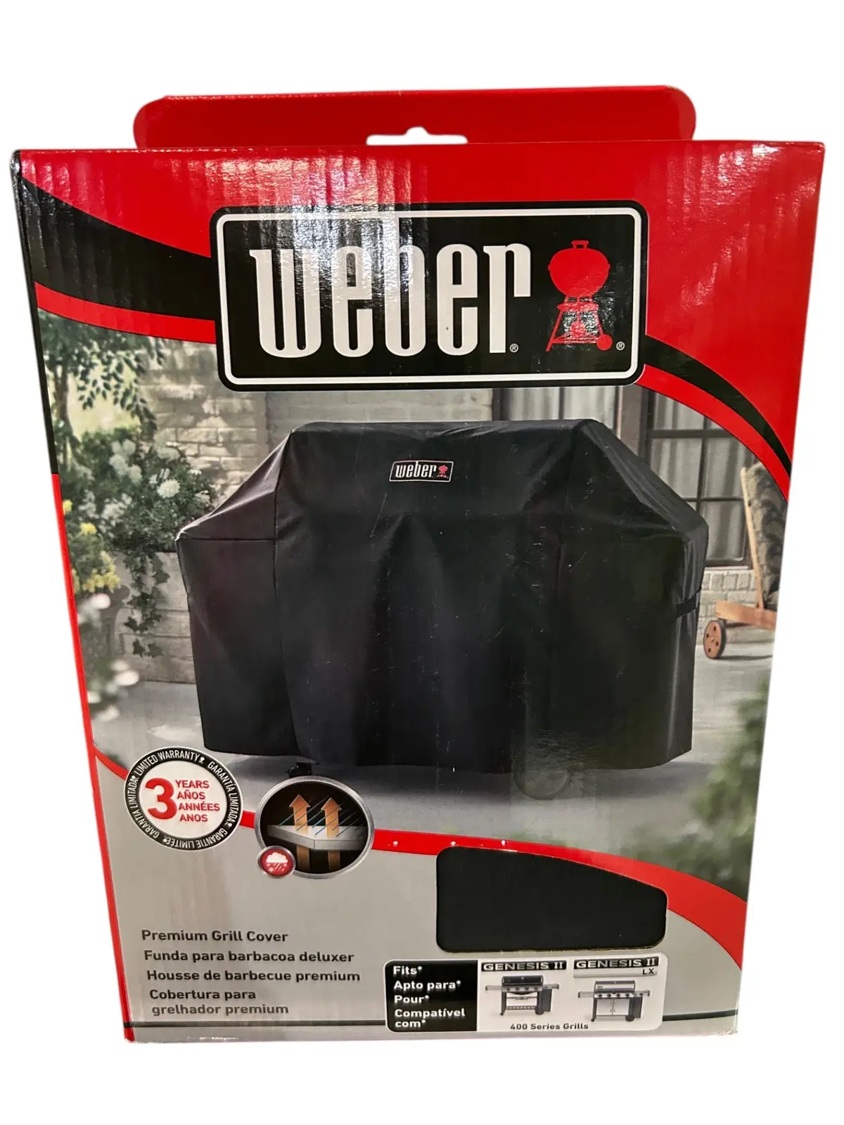 Weber, Genesis Ii, 400 Series, Premium, Gas Grill Cover 1