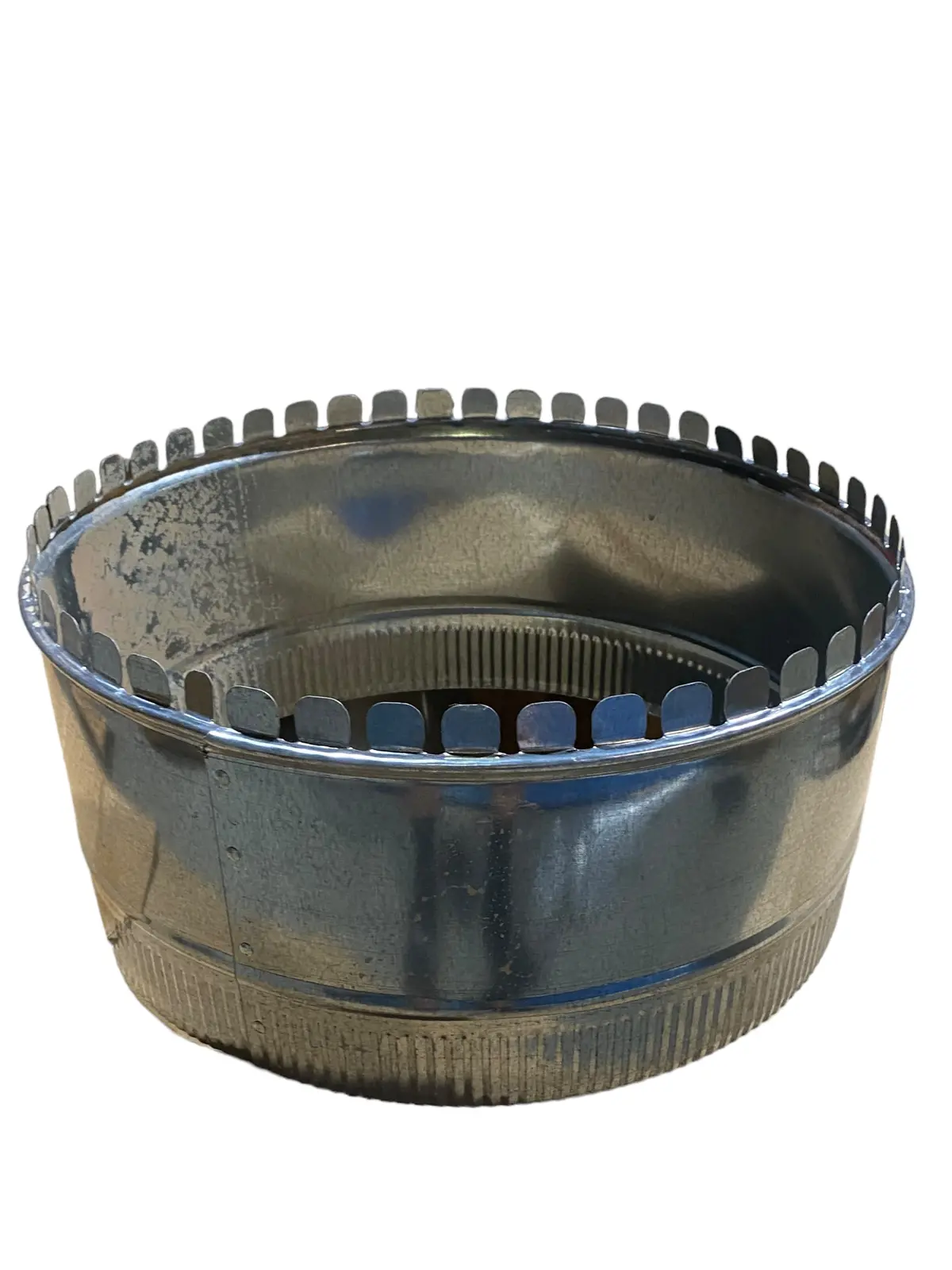 Heating & Cooling Products, 12601400Z, Start Collar, With 6 In Body, 14 In, Galvanized, Steel - 6 Pack 1