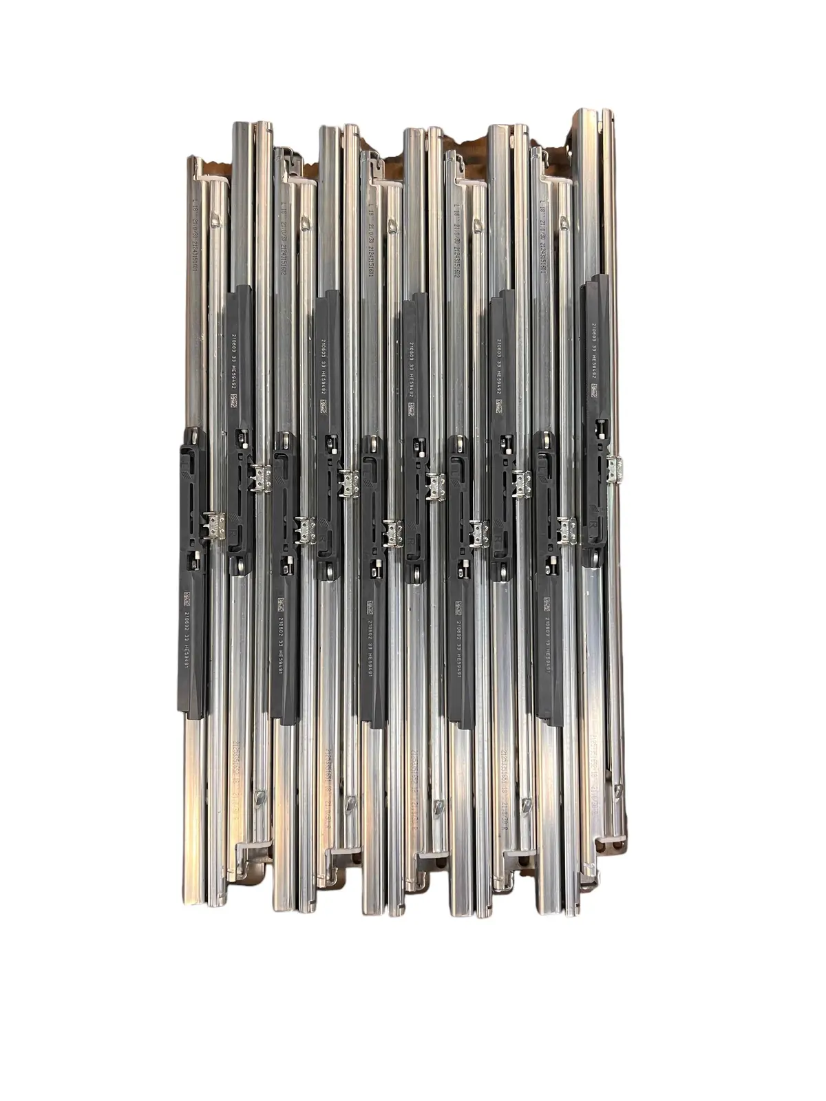 (Set Of 5) Hettich, Quadro V6, 18", Undermount, Soft Close, 7/8 Extension, Drawer Slides 1