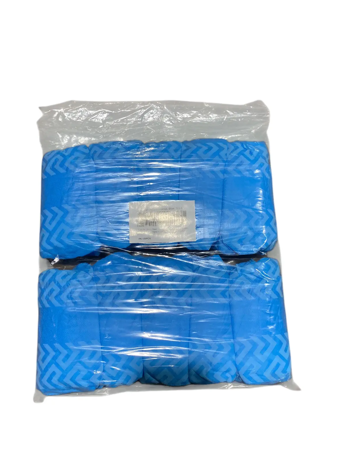 Condor, Shoe Covers, Polypropylene, Includes Slip Resistant Sole, 6 In Overall Ht, Blue, 100 Pk 1