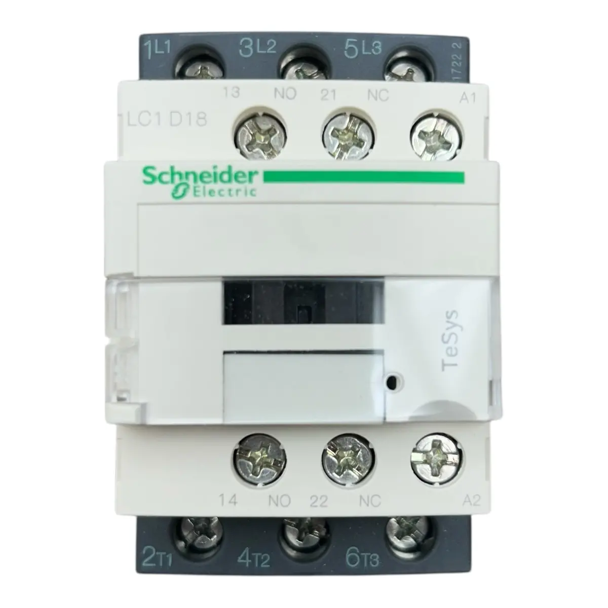 Schneider Electric, Lc1d18b7, Iec Contactor, 18A, 10Hp At 480Vac 1