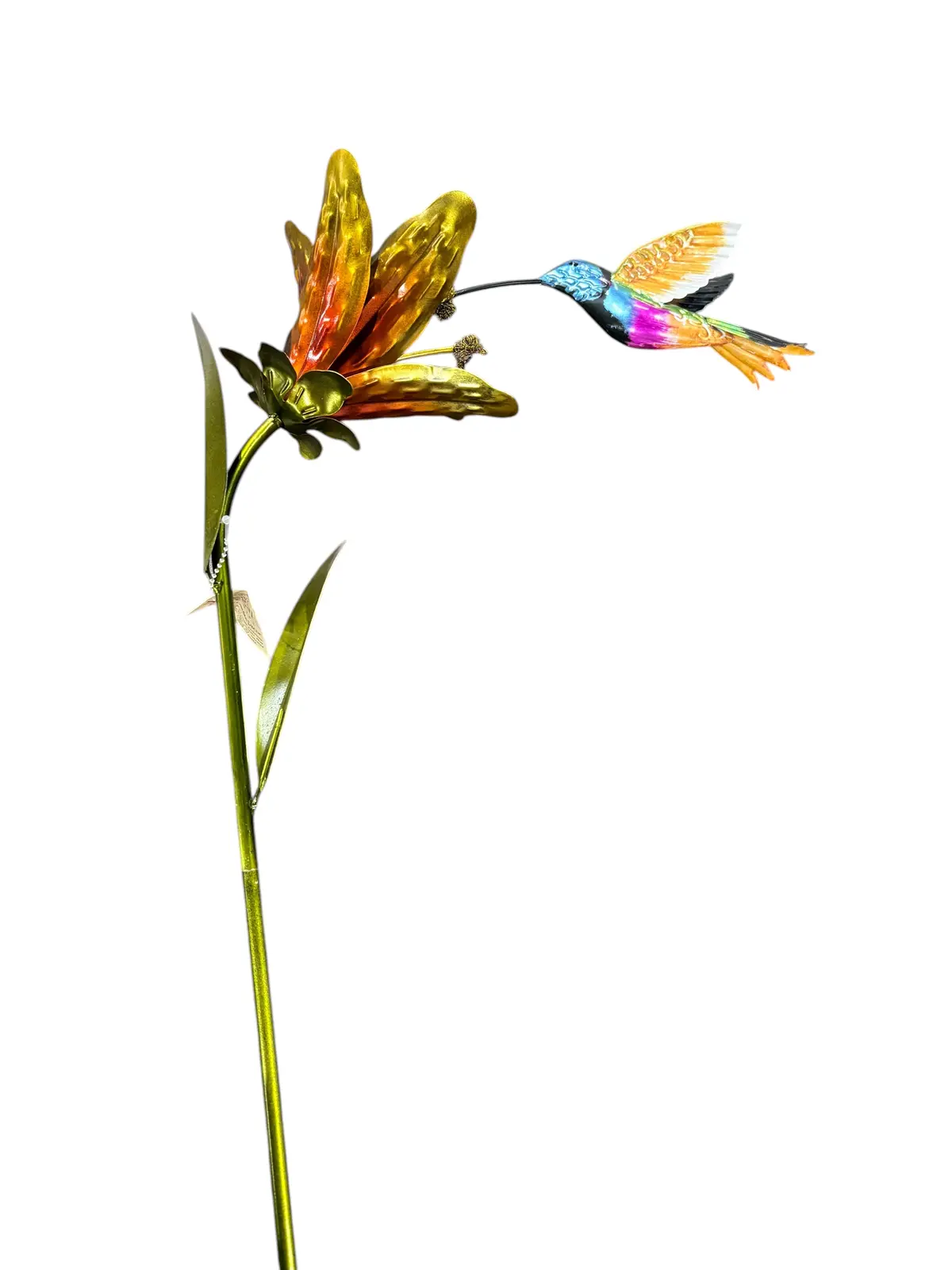 Regal Art, Hummingbird, Flower Stake, Purple Cornet, 44" 1