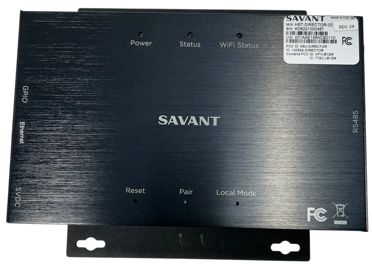 Savant Hst‑Director‑00 — Director Controller For Smart Energy & Automation 1