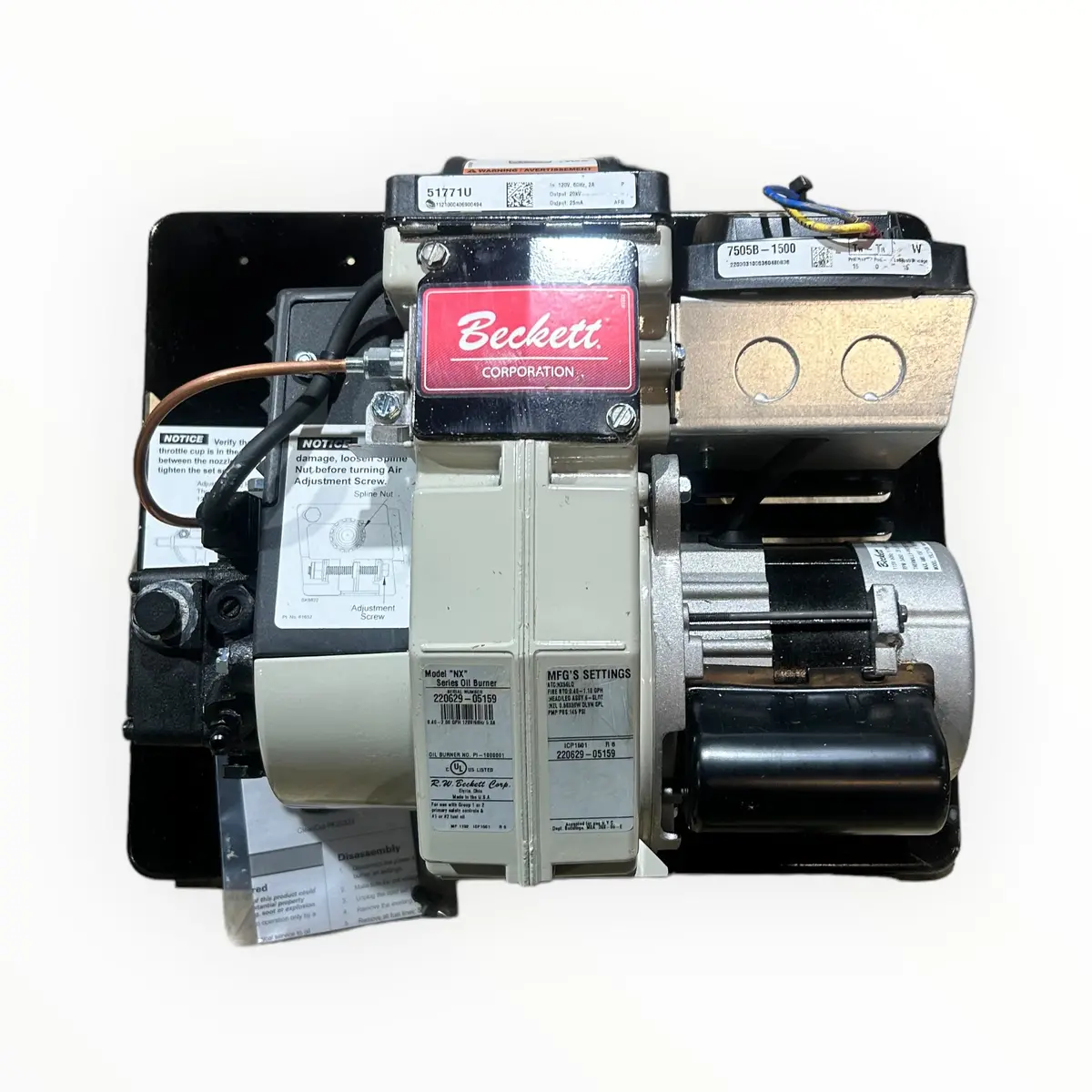 Beckett, Nx Burner, Icp1501, For 098 Series Furnaces 1