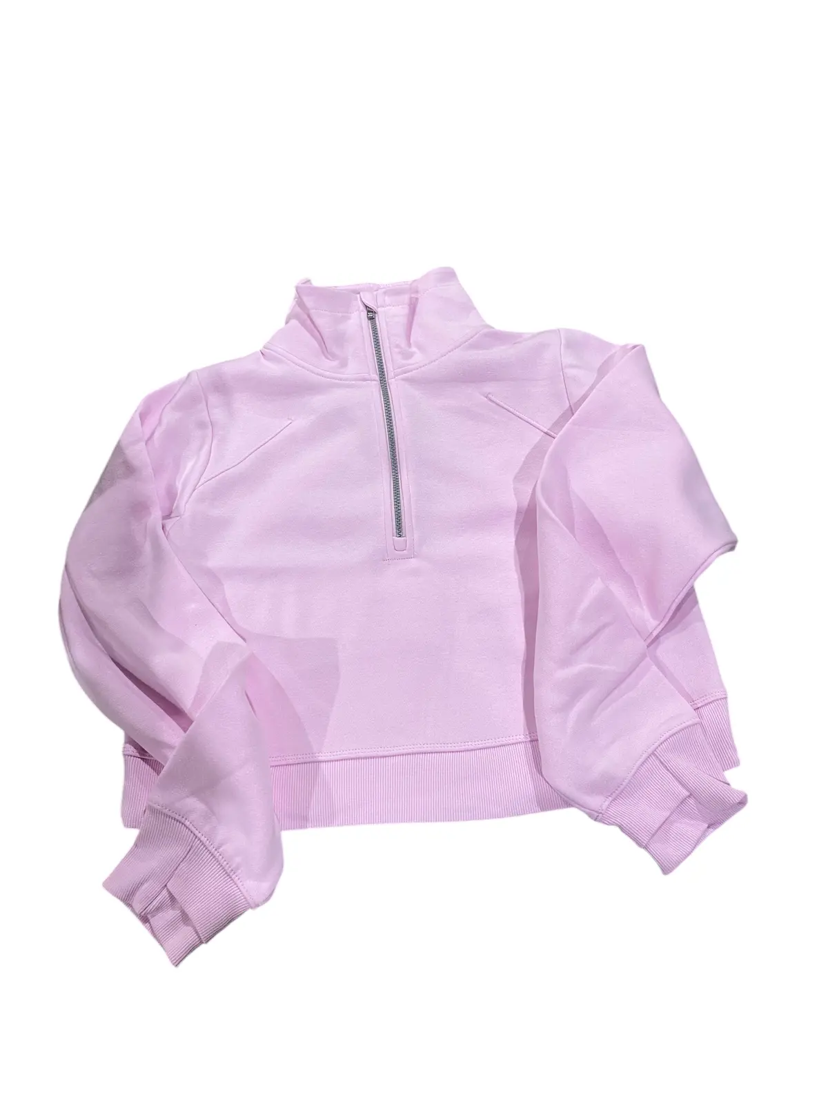 Women's, All In Motion, Fleece, Half Zip, Pullover, Sweatshirt, Light Pink 1
