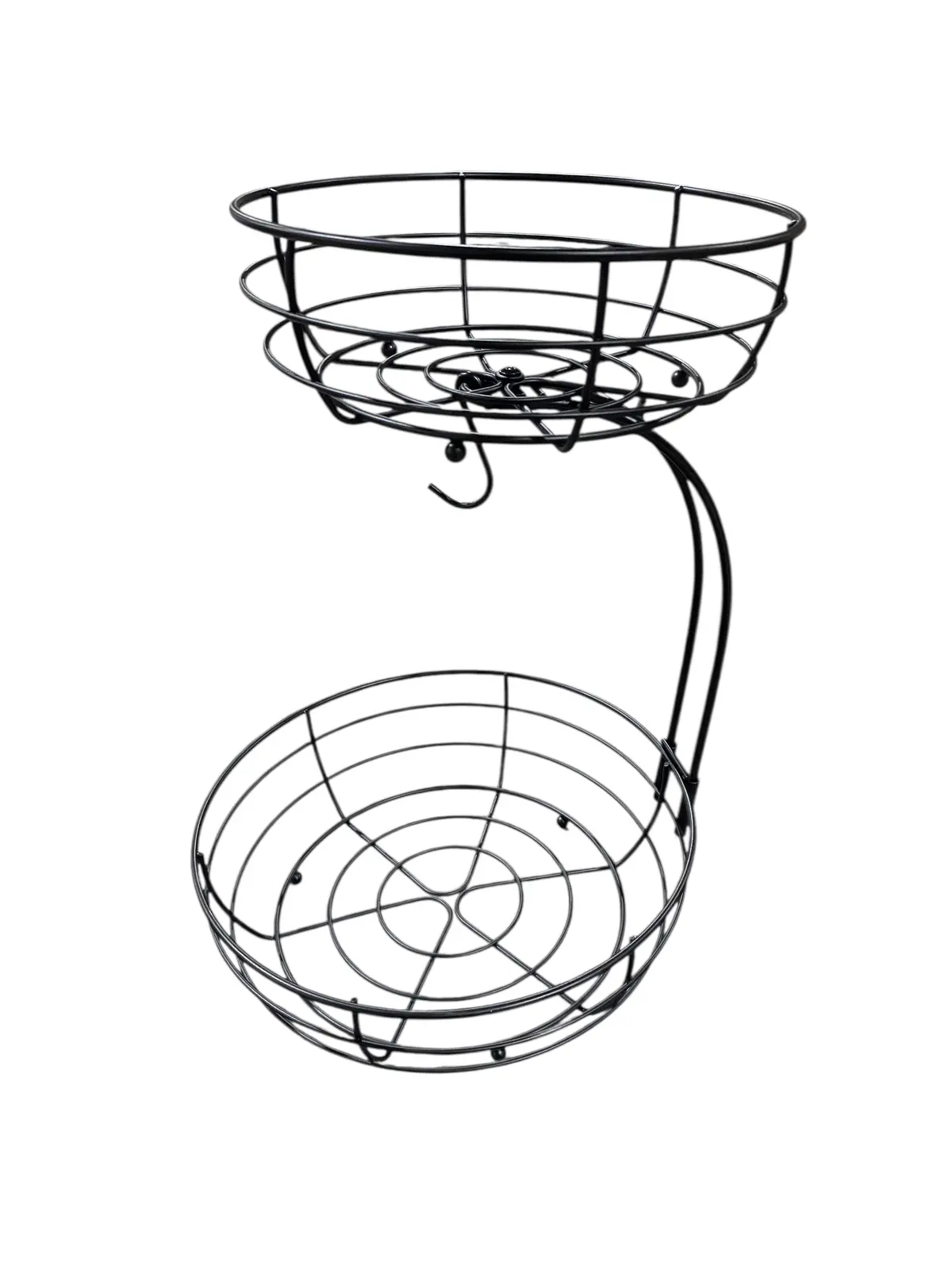 Bextsrack, 2-Tier, Countertop, Fruit Basket, Bowl, Banana Hanger 1