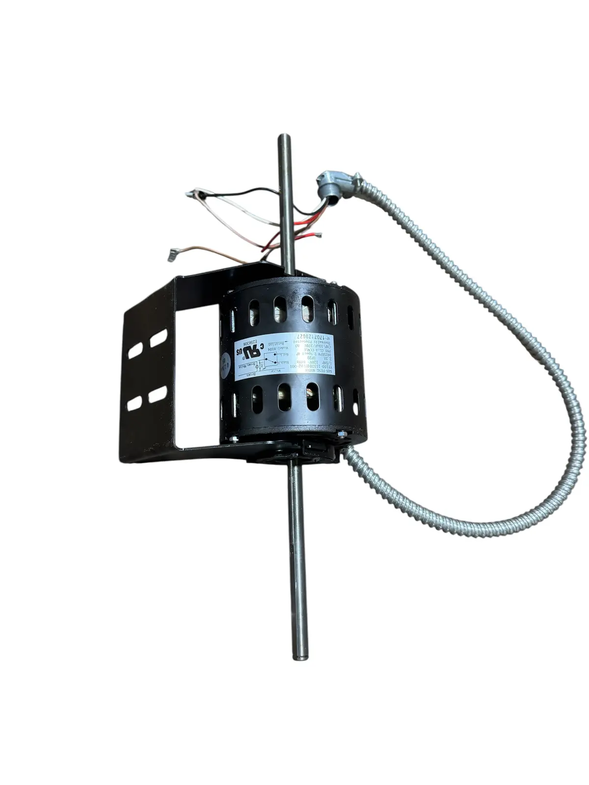 First Company, 8104 Fan Motor, E256306, 1/5Hp, 120V, 60Hz, 2.3A, 1625Rpm 1