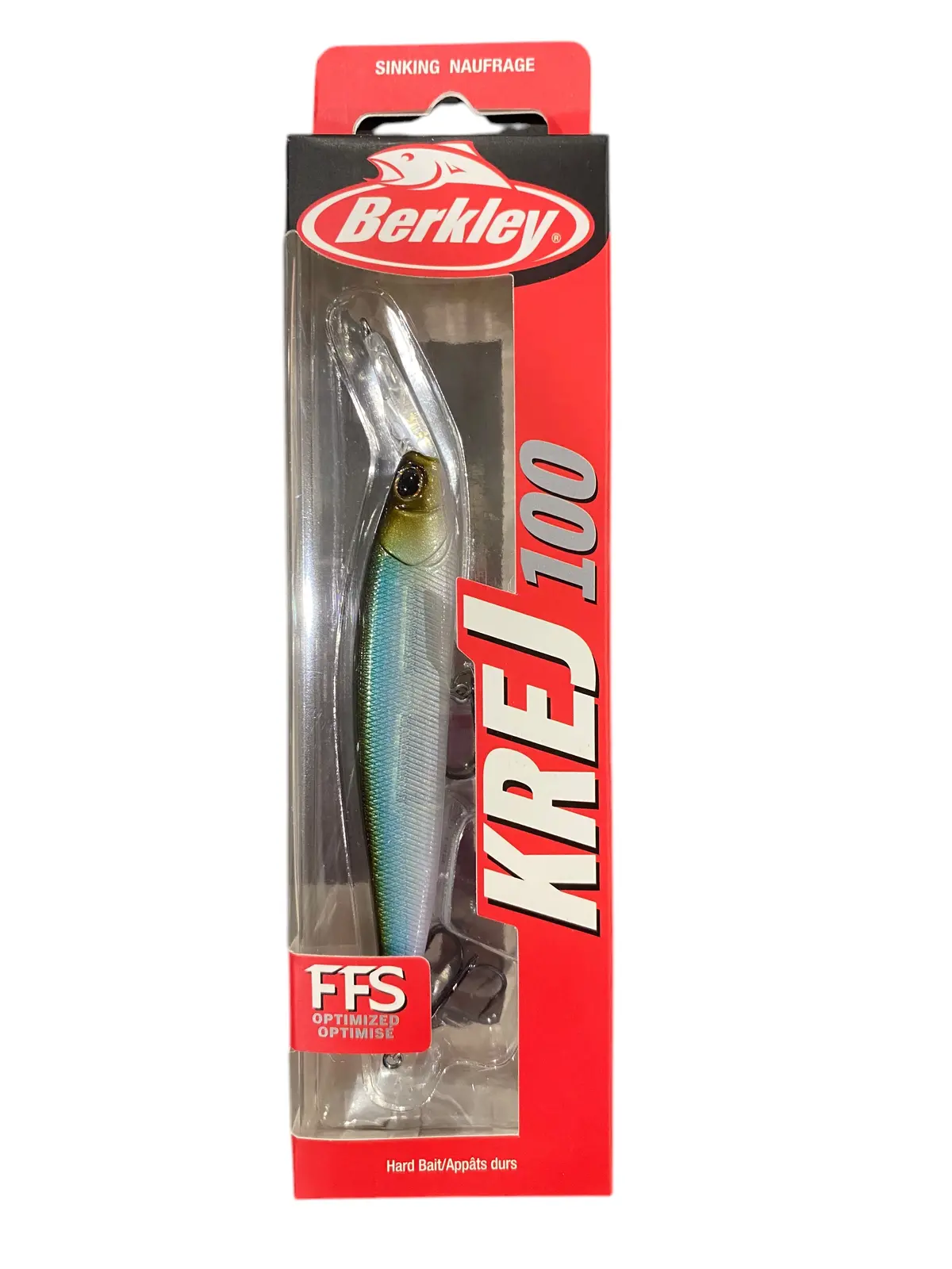 Berkley, Hard, Bait, Krej, Stealth Minnow, Bhbkrej100-Stm 1