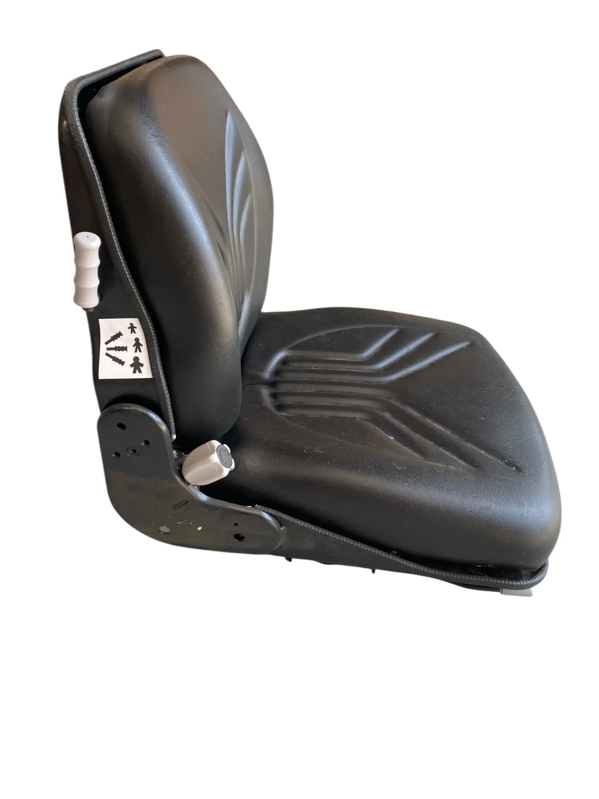 Grammer B12 Forklift Seat In Black Vinyl - 1129306 1