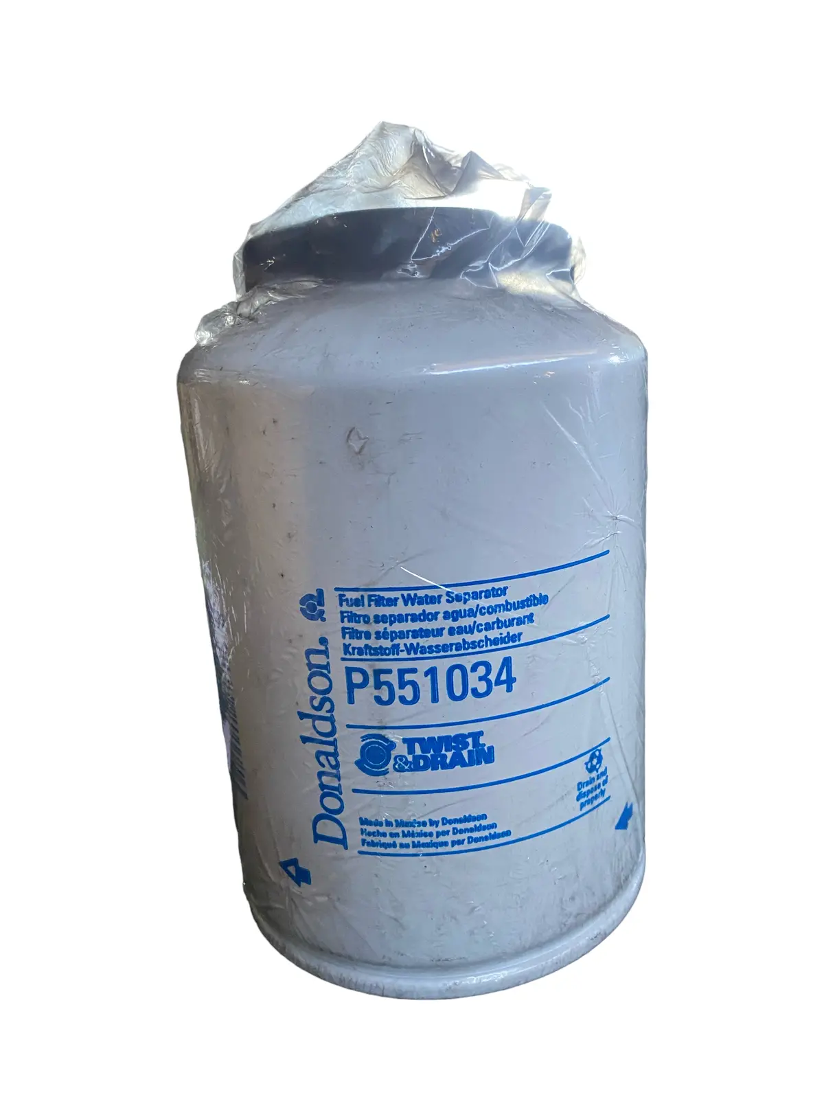 Donaldson, P551034, Water Separator, Spin-On, Twist&Drain, Fuel Filter (New No Box) 1
