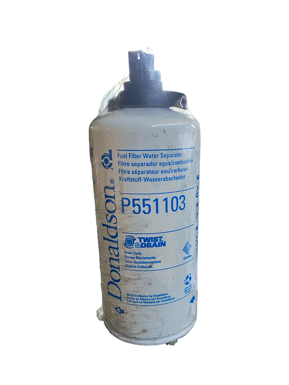 Donaldson, P551103, Spin On, Twist & Drain, Water Seperator, Fuel Filter (New No Box) 1