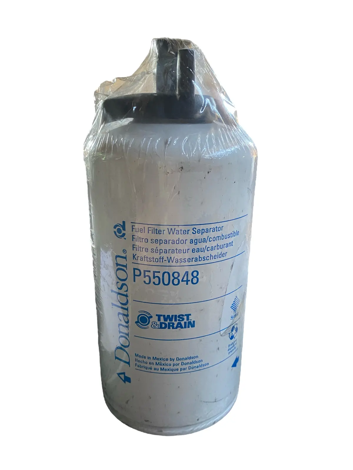 Donaldson, P550848, Spin On, Twist & Drain, Water Seperator, Fuel Filter (New No Box) 1