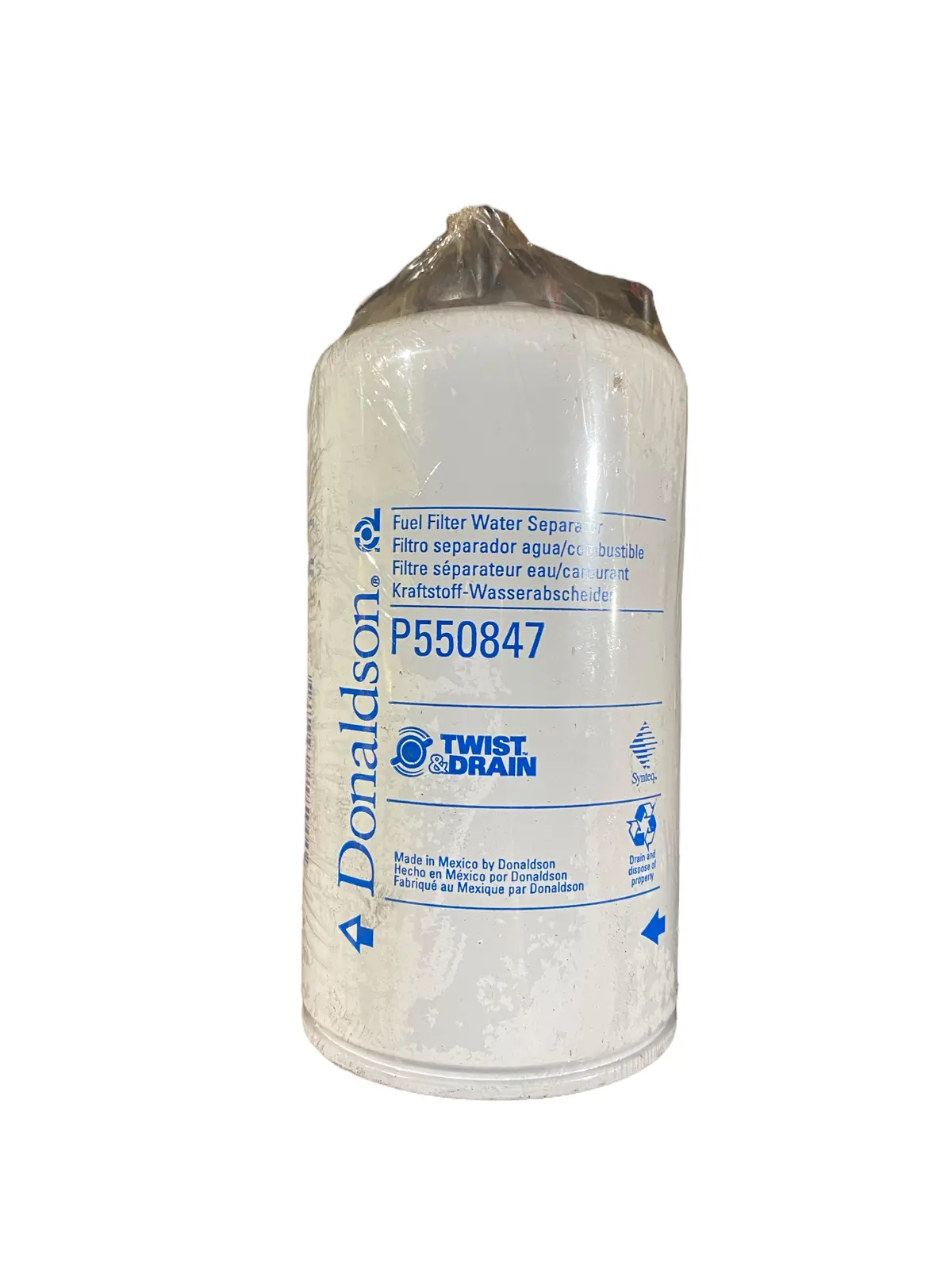 Donaldson, P550847, Spin On, Twist & Drain, Water Seperator, Fuel Filter (New No Box) 1