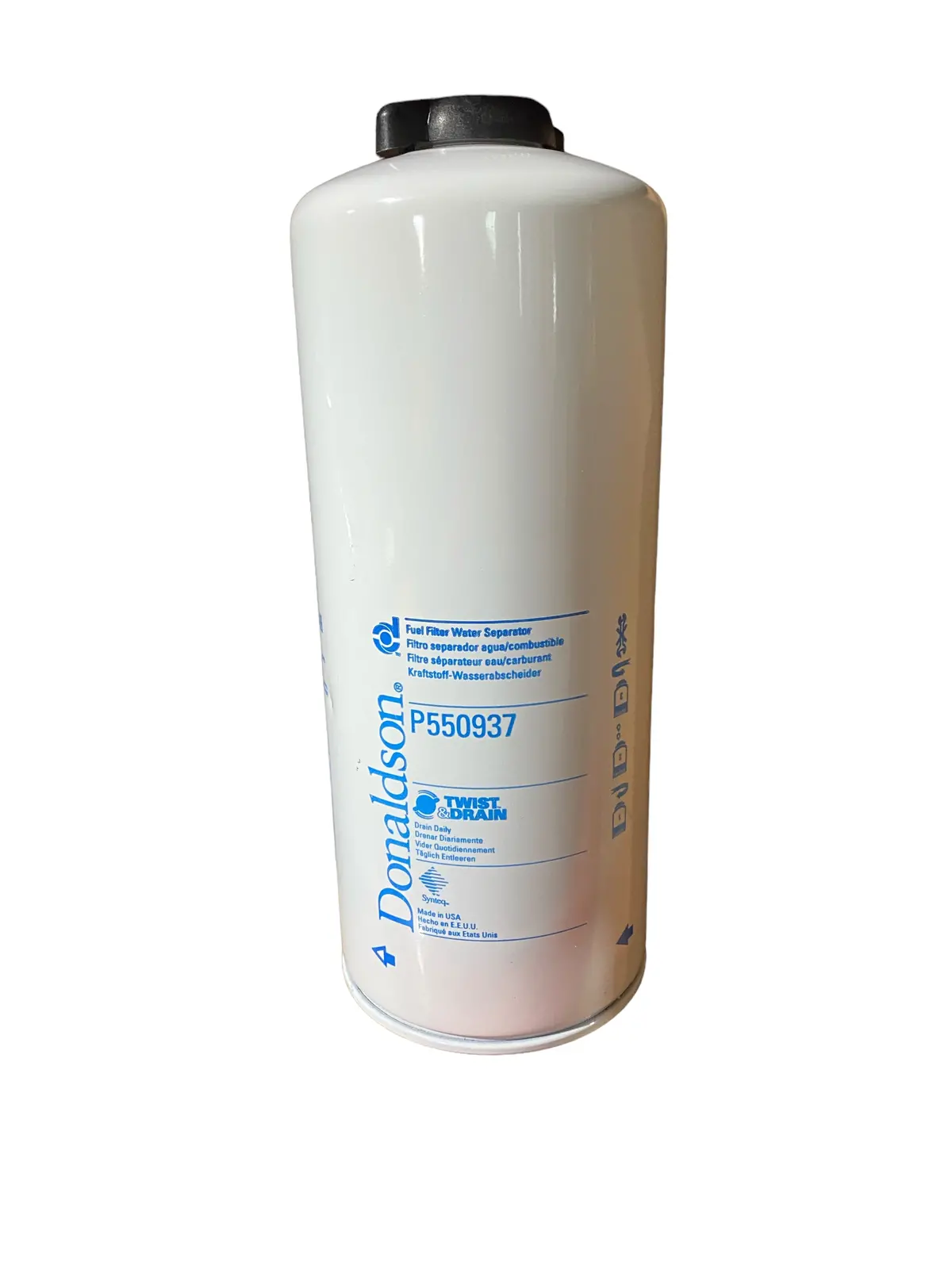 Donaldson, P550937, Spin On, Twist & Drain, Water Seperator, Fuel Filter (New No Box) 1