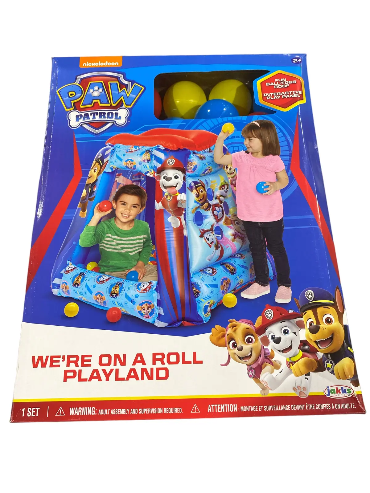 Paw Patrol, Playland, 20 Soft Flex Balls - Damaged Box 1