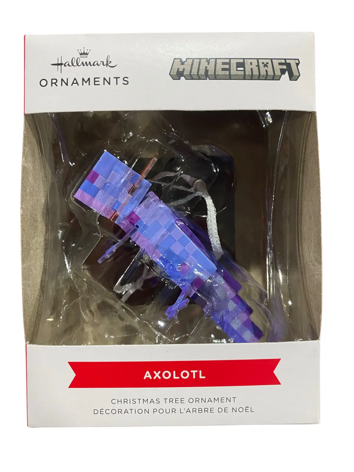 Hallmark, Minecraft, Axolotl, Ornament 1