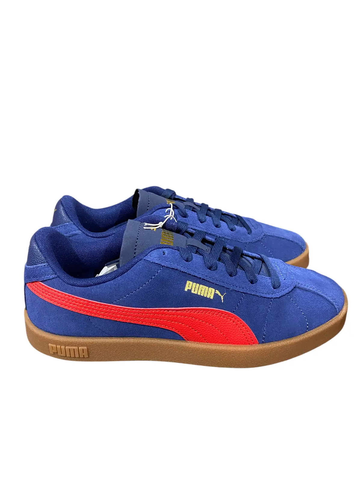 Puma, Men's, Suede, Sneakers, Blue/Red/Gold 1