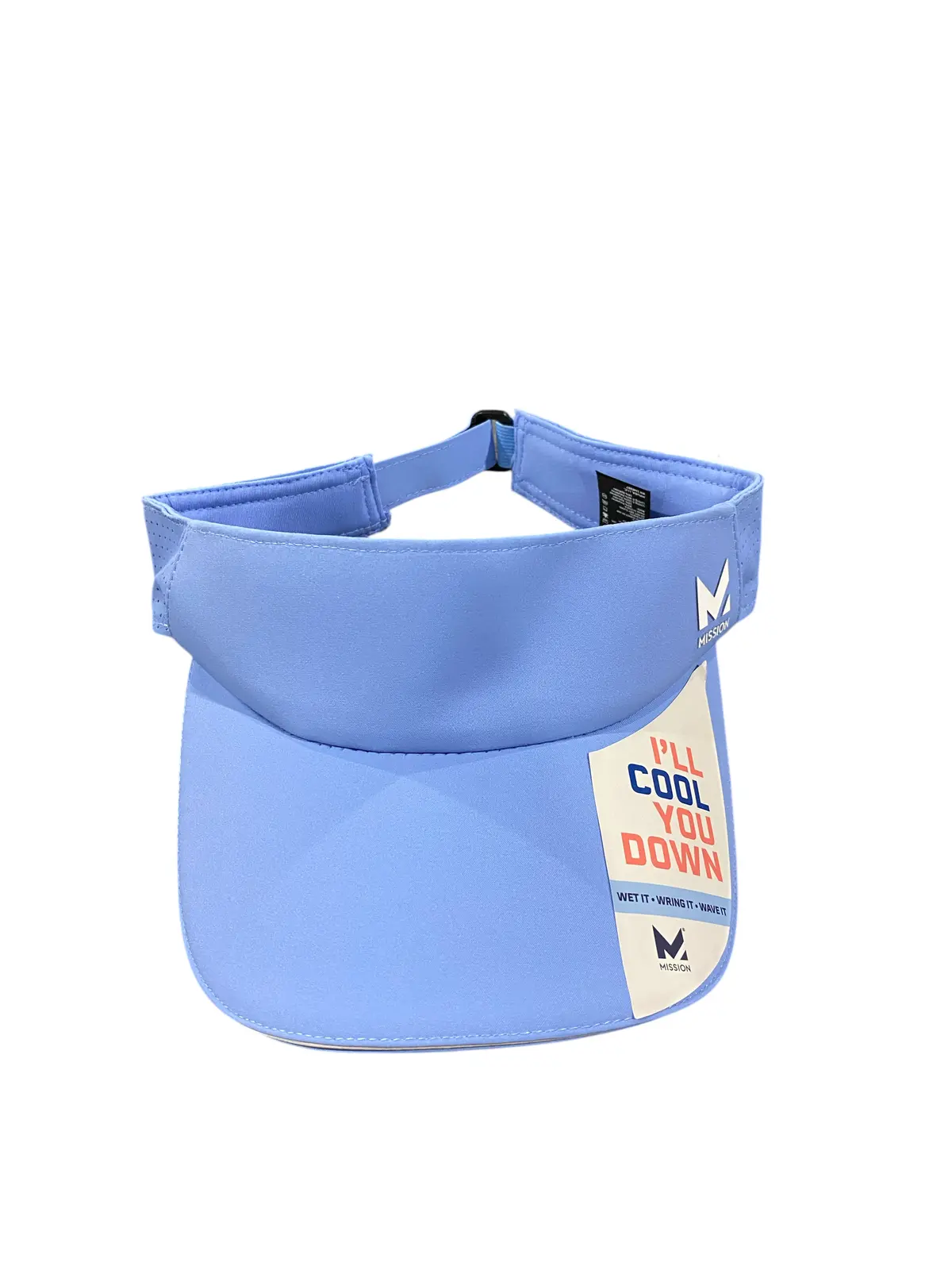 Mission, Unisex, Structured, Cooling Visor, One Size, Vista Blue 1
