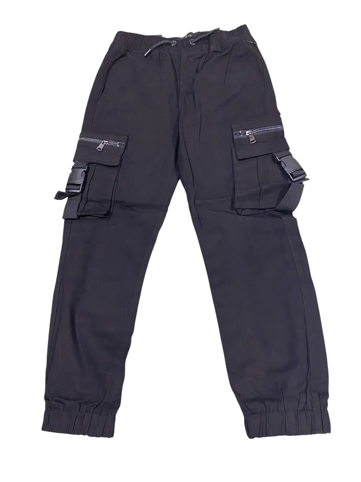 Steve's Jeans, Youth, Boys, Cargo Joggers, Black 1