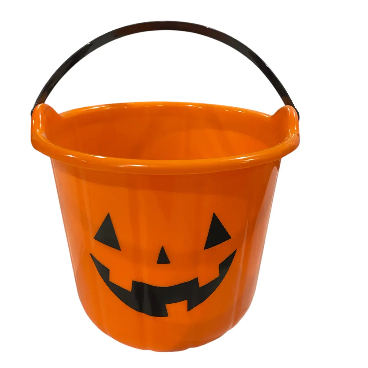Plastic Pumpkin Bucket - In Store Pickup Only 1