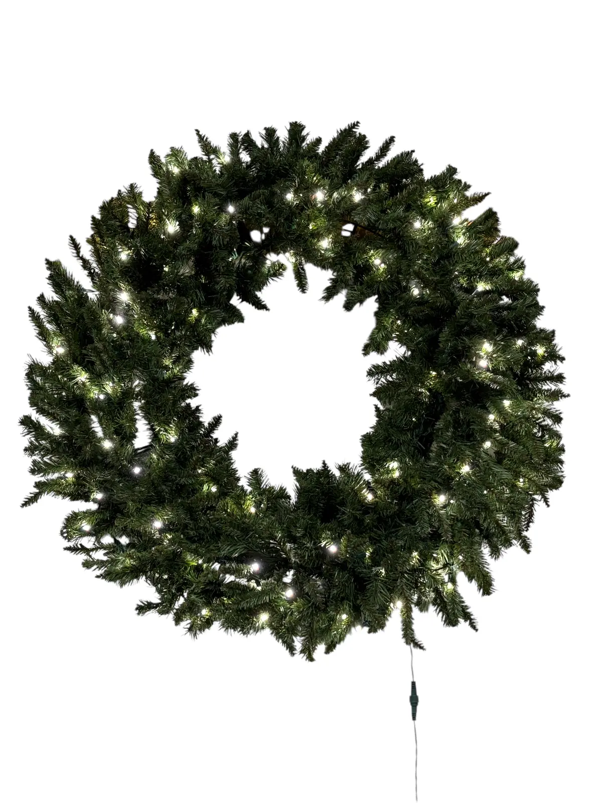 Lights For Christmas, Sequoia, Fir Wreath, 48", Led, Pure White 1