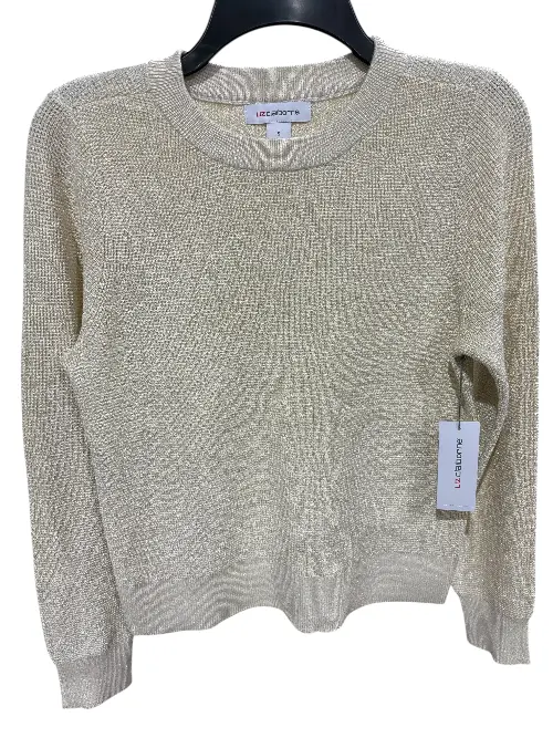 Liz Claiborne, Women's, Crew Neck, Long Sleeve, Pullover Sweater, Crema 1