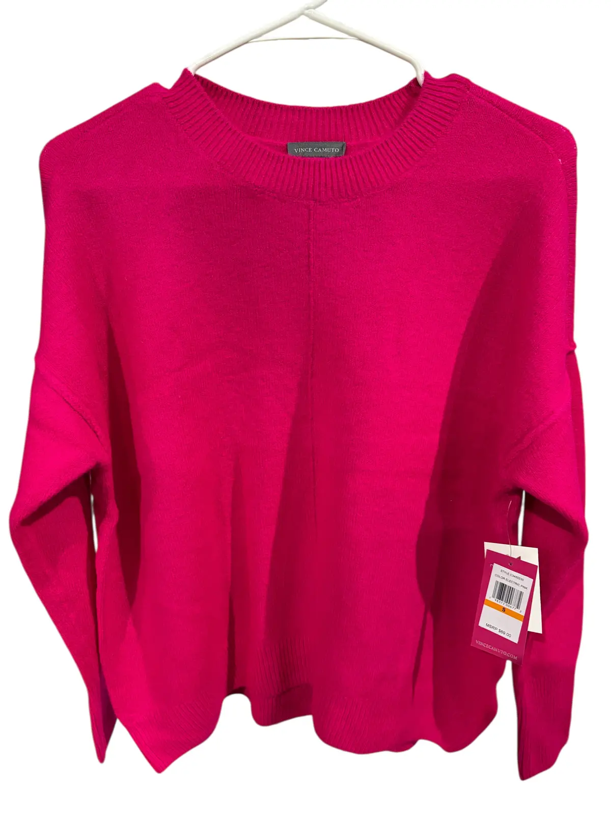 Vince Camuto, Women's, Sweater, Electric Pink 1