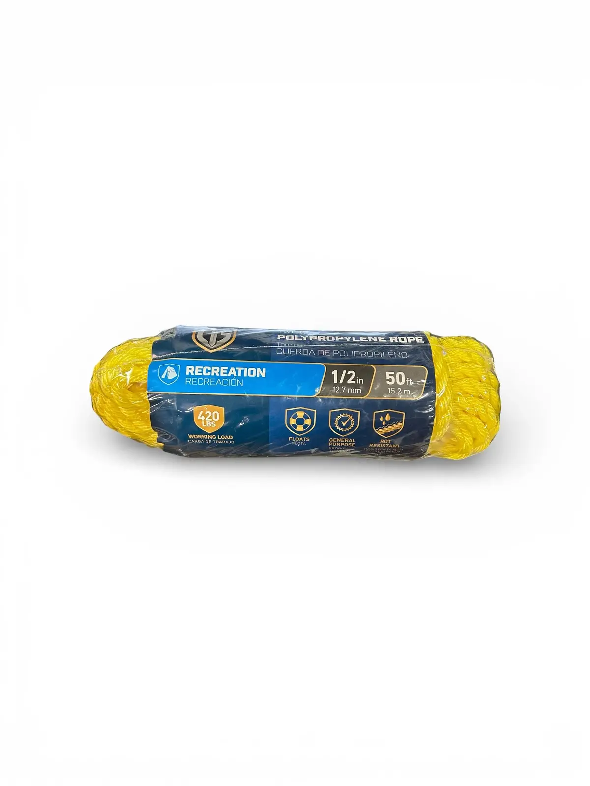 Richelieu Hardware Mibro Group The 643711 Yellow Poly Rope Tg 1/2X50 Yel 1