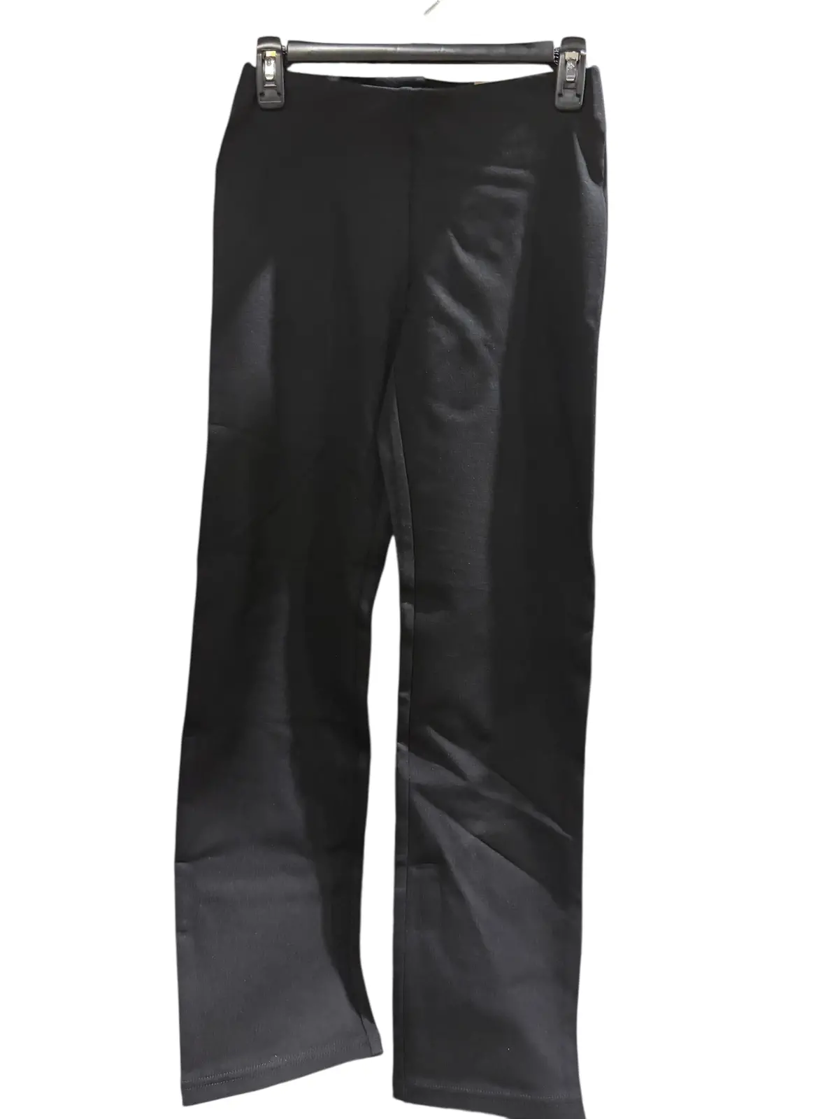 Jm Collection, Women's, Ponte Knit, Pull On, Ankle Pants, Deep Black 1