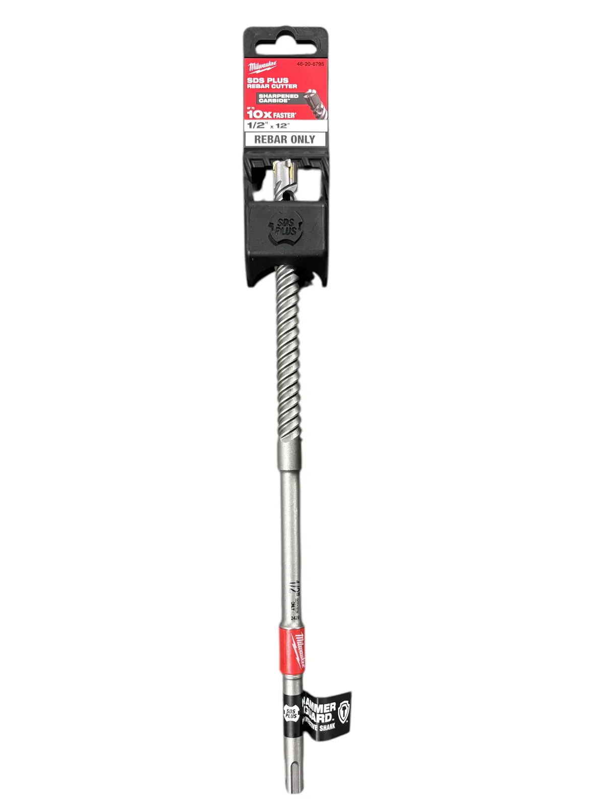 Milwaukee, 1/2 In. X 12 In., Sds Plus, Rebar Cutter, 48-20-6795 1