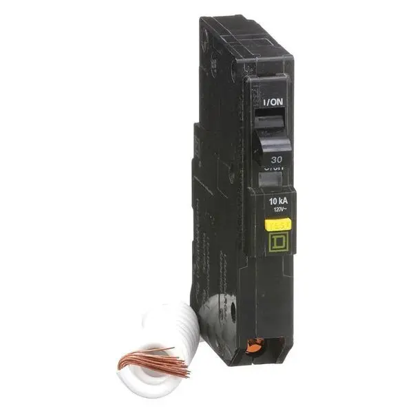 Square D, Mini Circuit Breaker, 20 A, 120V Ac, Mounting Style, Qo120gfi - New In Box 1
