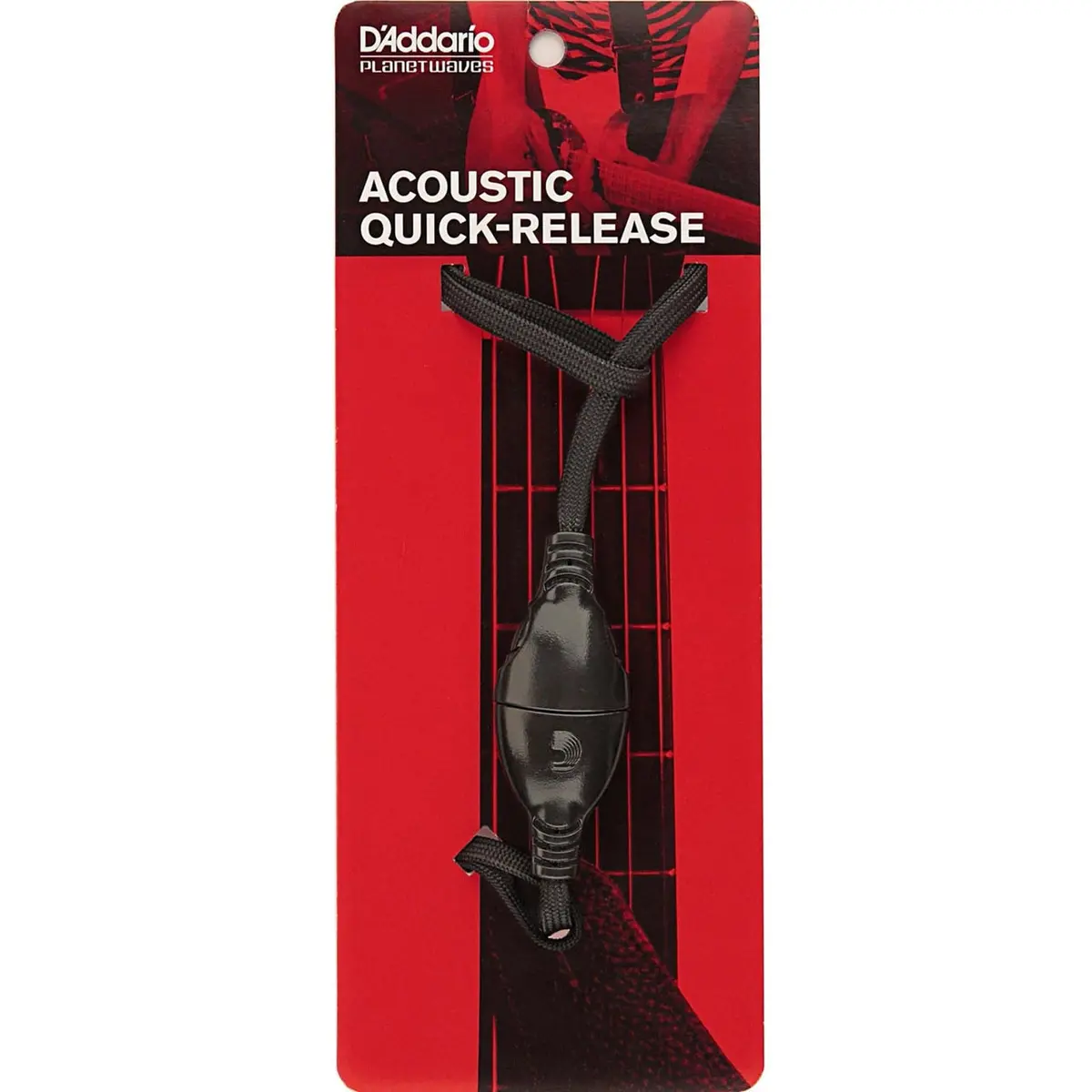 D'addario Dgs15 Acoustic Quick Release System - Black Finish 1