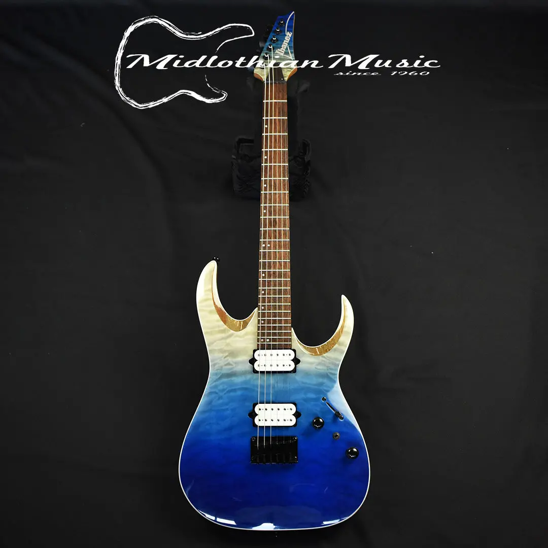 Ibanez Rga42hpqm  Blue Iceberg Gradient Finish New! Discounted! 1