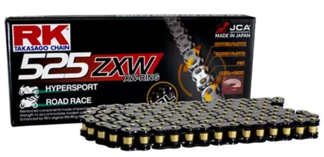 Rk Chain Zxw 525 Chain - Black - 120 Link 1