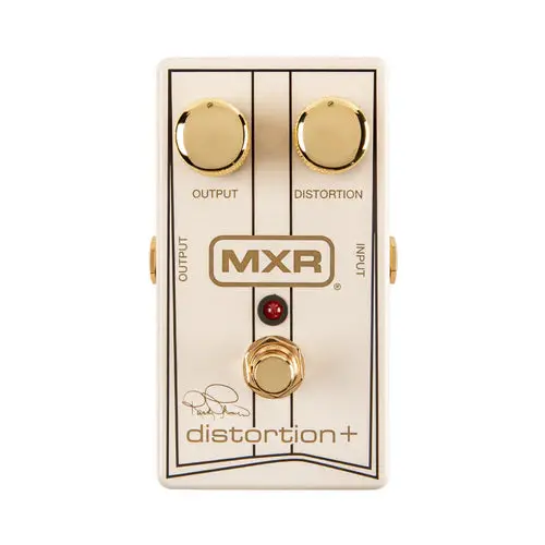 Mxr Randy Rhoads Distortion + Pedal - Special Edition Finish (Gold/White) 1