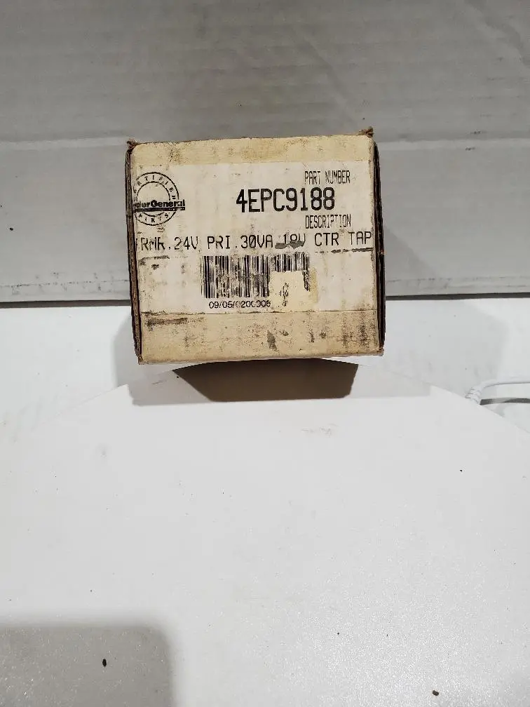 Mcquay Daikin 24V-Pri 30Va 50/60Hz Xfrmr 4Epc9188 1